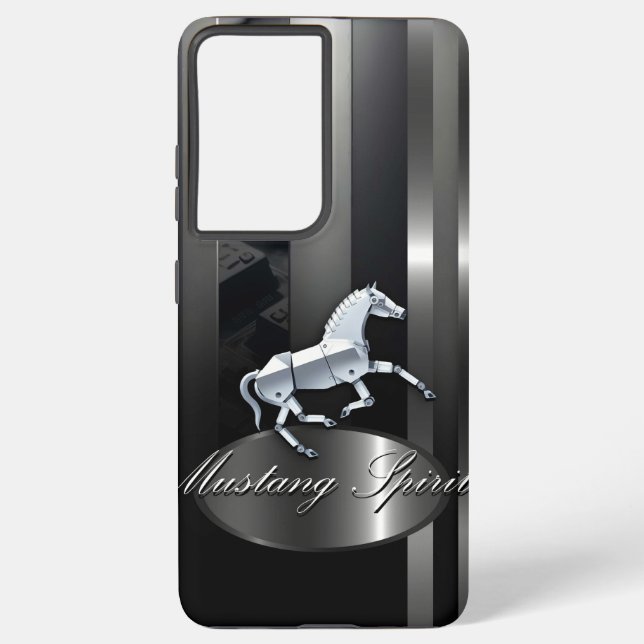 Muskel, Klassik, Auto, Trend, Senf, Stil, Geschenk Samsung Galaxy Hülle (Rückseite)