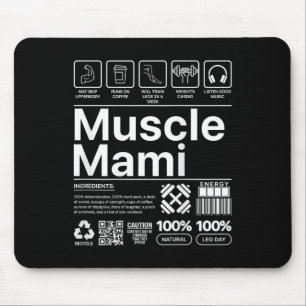 Muskel Mami und Mama Gym Workout Mutter lustigen K Mousepad