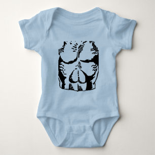 Muskel-Mann Baby Strampler
