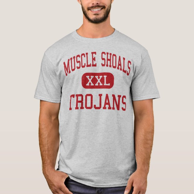 Muskel-Massen - Trojan - hoch - Muskel-Massen T-Shirt (Vorderseite)