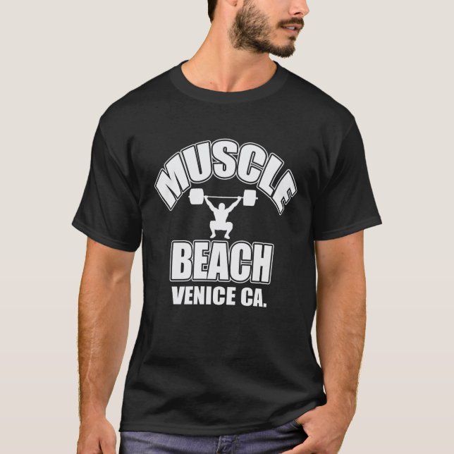 MUSKEL-STRAND-GANG T-Shirt (Vorderseite)