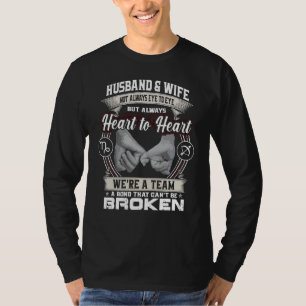 Muskel und Ehefrau nicht immer Augen, sondern Herz T-Shirt