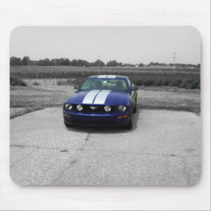 Muskelauto Blue Mousepad