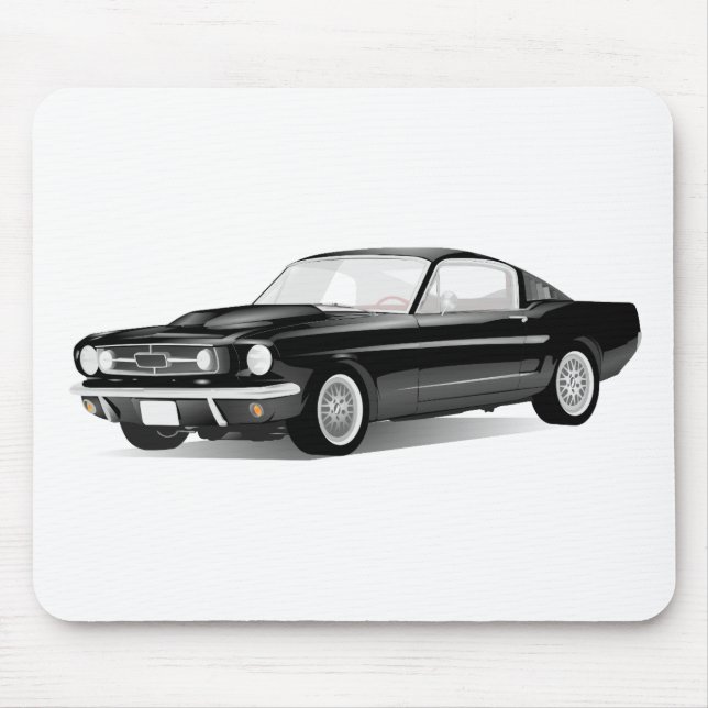 Muskelauto Mousepad (Vorne)