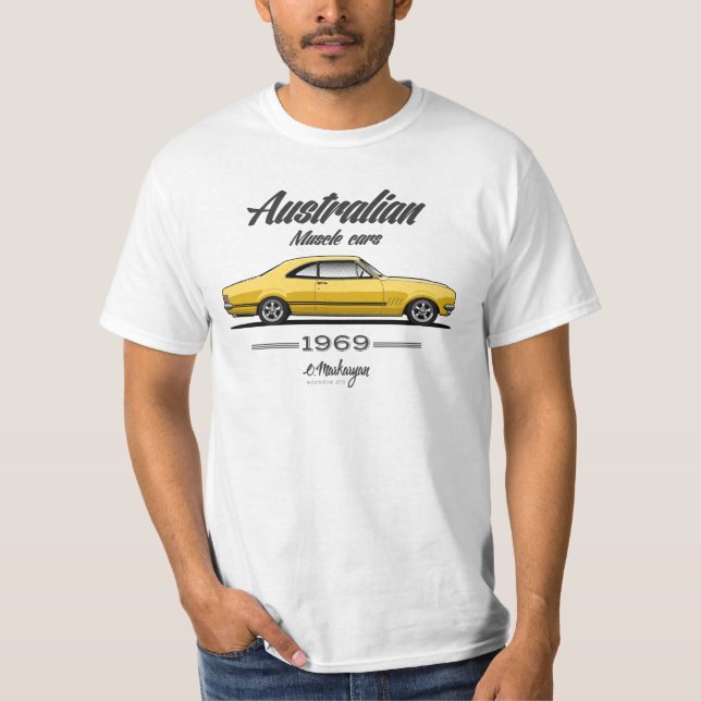 Muskelauto T-Shirt (Vorderseite)