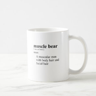 MUSKELBÄR KAFFEETASSE