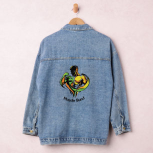 Muskelbrechen Jeansjacke
