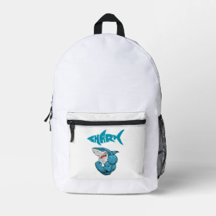 Muskelhai Bedruckter Rucksack