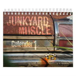 Muskelkalender von Junkyard 1 Kalender