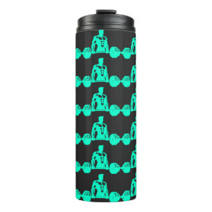 Muskelkraft - Kraft und Fitness für Bodybuilder Thermosbecher