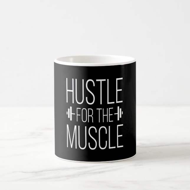 Muskelkrämpfe Fitness Muskeln Gebäude Kaffeetasse (Mittel)