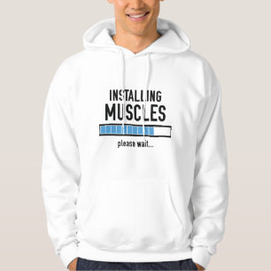 Muskeln installieren hoodie