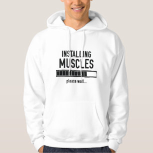 Muskeln installieren hoodie