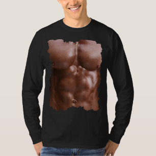 Muskeln Six Pack abi Fake Muskeln Six Pack T-Shirt
