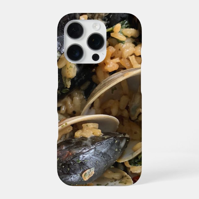 Muskeln und Muscheln Seefrüchte Handy-Fall iPhone 16 Pro Hülle (Rückseite)