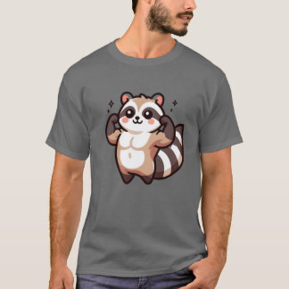 Muskeltiere-Serie Waschbär T-Shirt