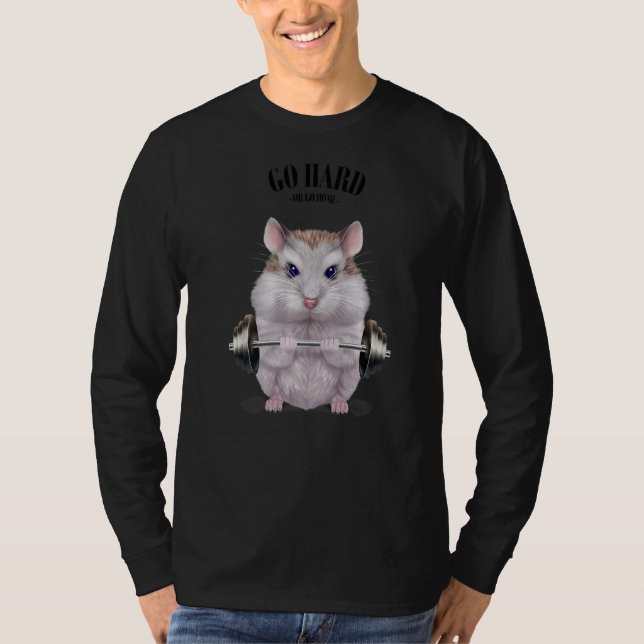 Muskeltrainingsübungen Gewichtsanstiege T-Shirt (Vorderseite)