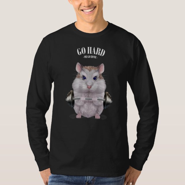 Muskeltrainingsübungen Gewichtsanstiege T-Shirt (Vorderseite)