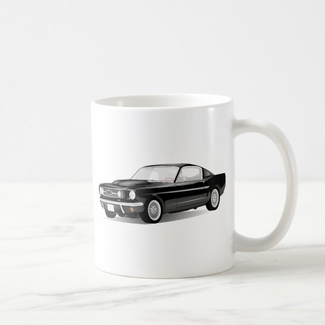 Muskelwagen Kaffeetasse (Rechts)