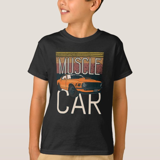 Muskelwagen T-Shirt (Vorderseite)