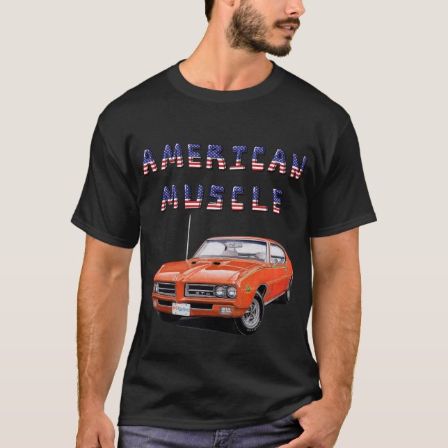 Muskelwagen T-Shirt (Vorderseite)