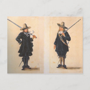 Musketeers Postkarte