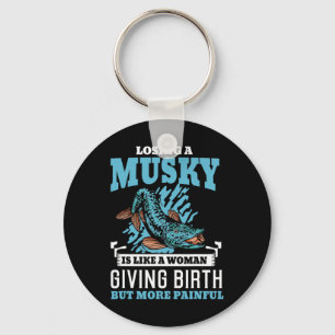 Muskie Fishing Mukellunge Musky Schlüsselanhänger