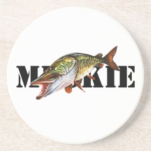 Muskie Getränkeuntersetzer