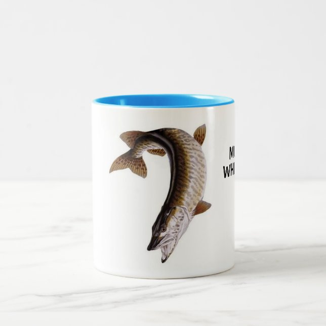 MUSKIE WHISPERER CAFÉ MUG (Centre)