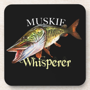 Muskie Whispern Getränkeuntersetzer