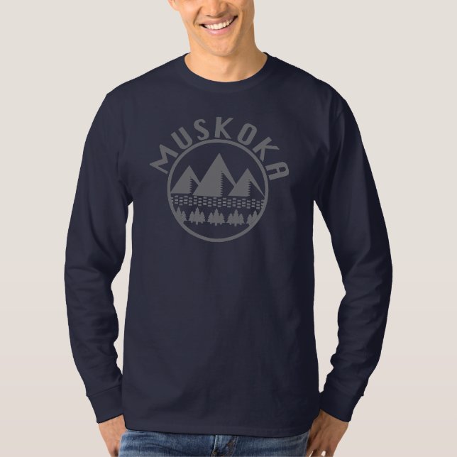 Muskoka Design - Basic Long Sleeve T - Shirt (Vorderseite)