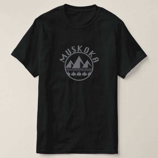 Muskoka Design - Männerwert-T - Shirt (Design vorne)