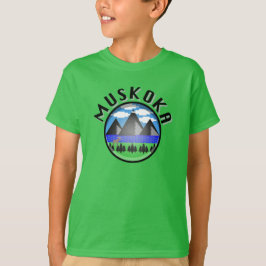 Muskoka Design (Version 2) - Kids' Basic T - Shirt