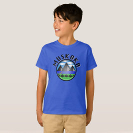 Muskoka Design (Version 2) - Kids' Basic T - Shirt
