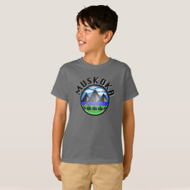 Muskoka Design (Version 2) - Kids' Basic T - Shirt