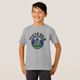 Muskoka Design (Version 2) - Kids' Basic T - Shirt