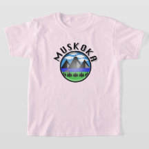 Muskoka Design (Version 2) - T-shirt de base pour