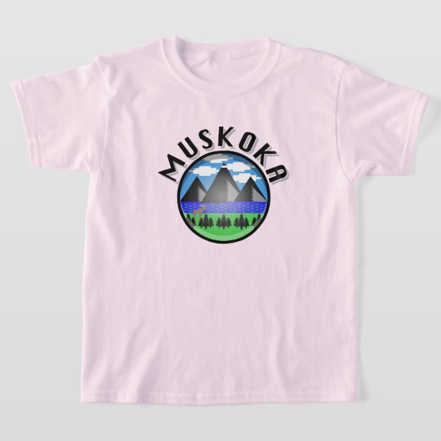Muskoka Design (Version 2) - T-shirt de base pour  (Poser)