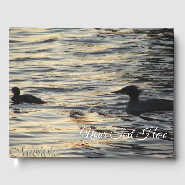 Muskoka Gansers Gästebuch (Vorderseite)