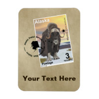 Muskox Briefmarke Souvenir