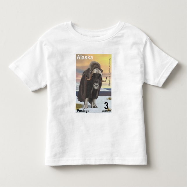 Muskox Kleinkind T-shirt (Vorderseite)