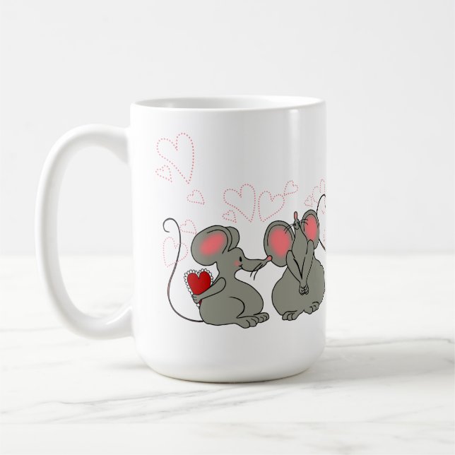 Muskrat Liebe Kaffeezubereitung Tasse (Links)