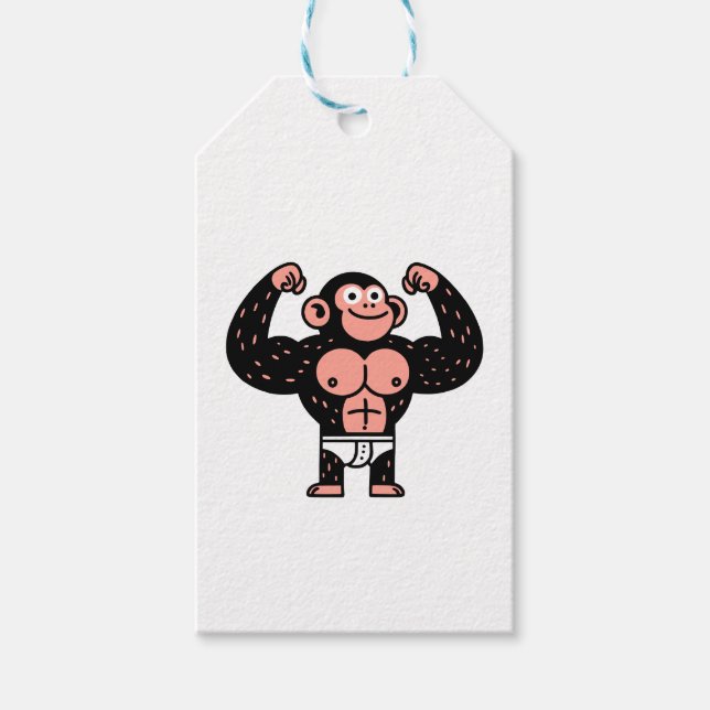 Muskulatur Geschenkanhänger (Vorderseite)