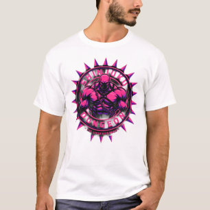 muskulöser Mann T-Shirt