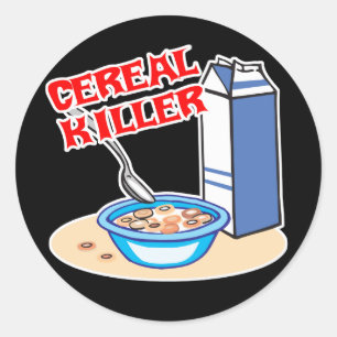 Müsli Runder Aufkleber