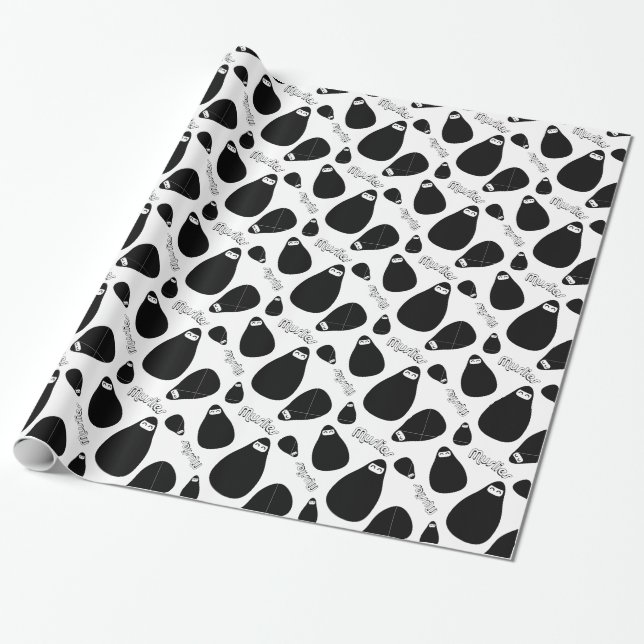 Muslies Verpackungs-Packpapier Geschenkpapier (Ungerollt)