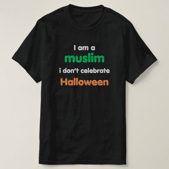 Muslim Halloween T-Shirt (Design vorne)