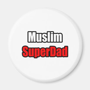Muslim SuperDad Magnet