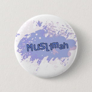 Muslimah Knopf (lila) Button