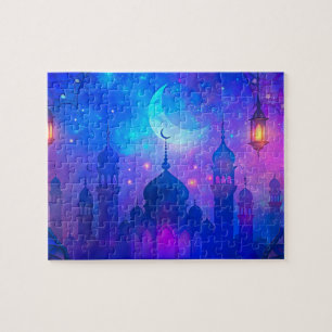 Muslime Ramadan Moschee Eid Art Islamische Illustr